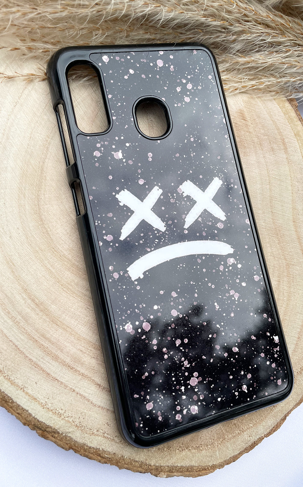 Sprinkle Happy Face Handyhülle - für das Modell Samsung Galaxy A20/A30