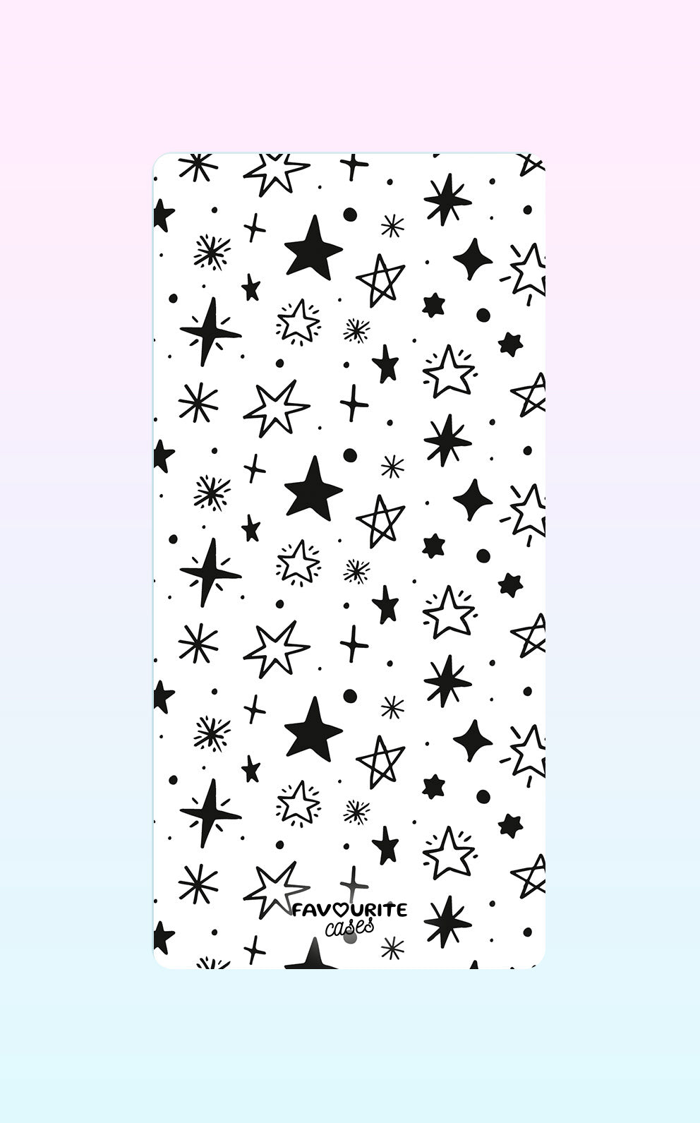 Black Stars Handyhülle