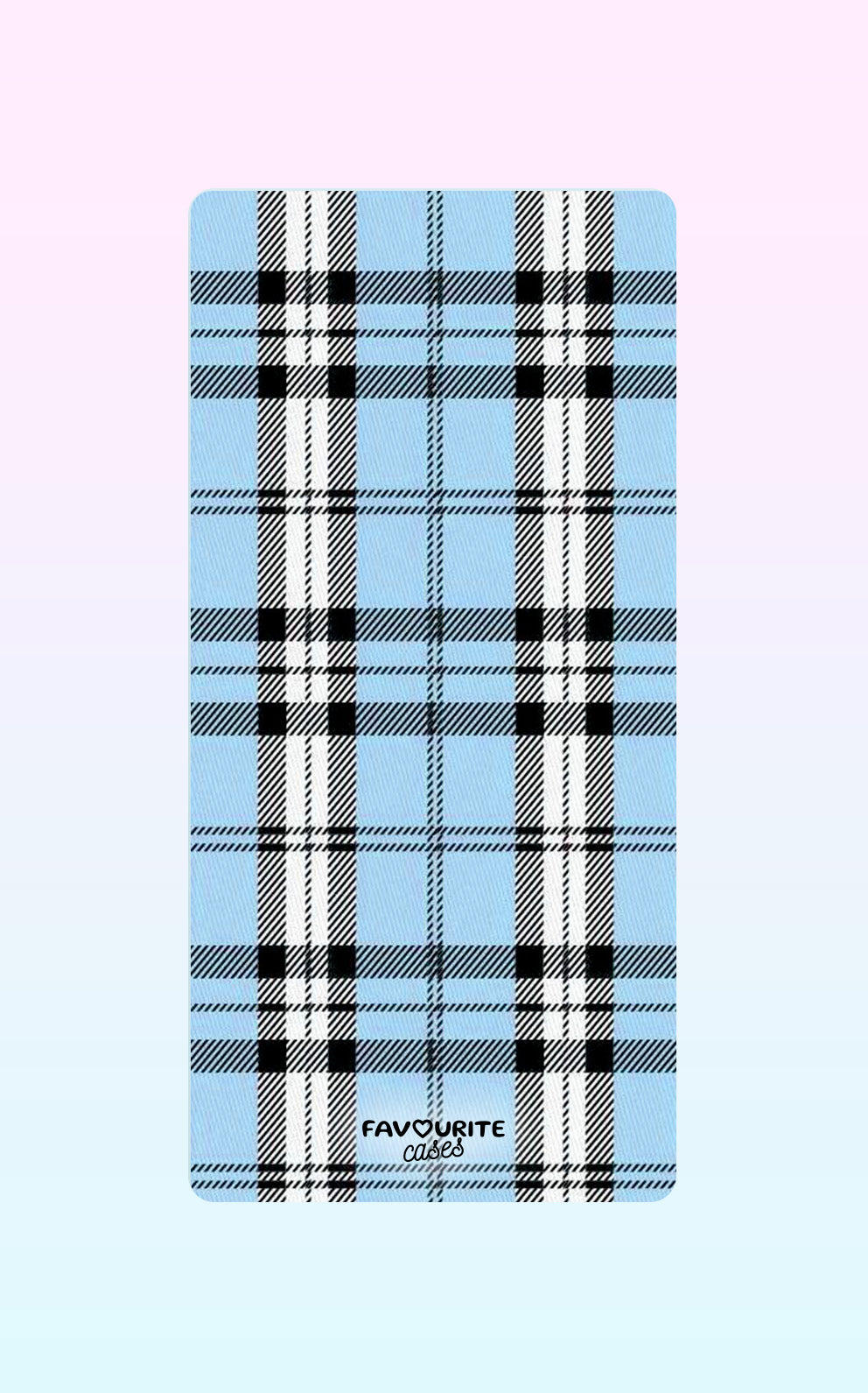 Blue Plaid Phone Case