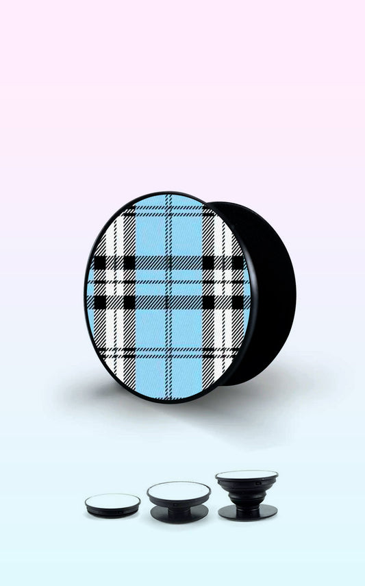 Blue Plaid Handyhalterung