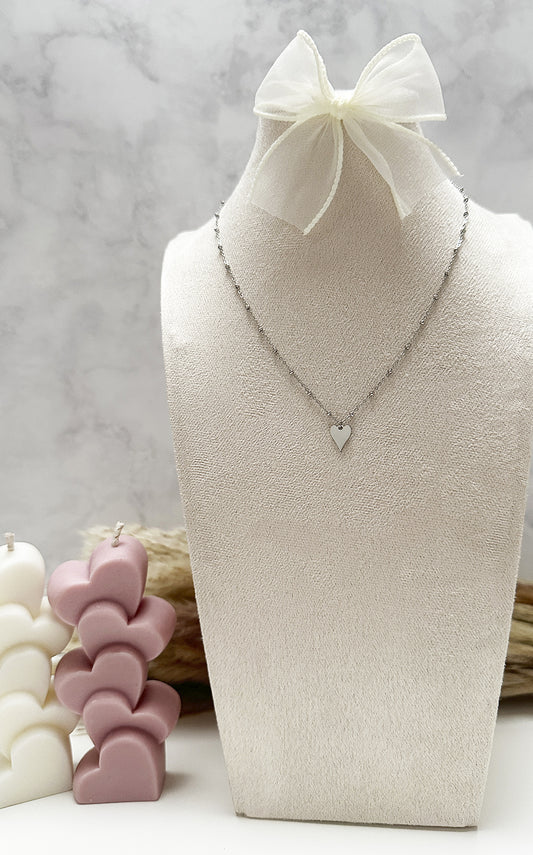 Classy Heart Halskette | Silber