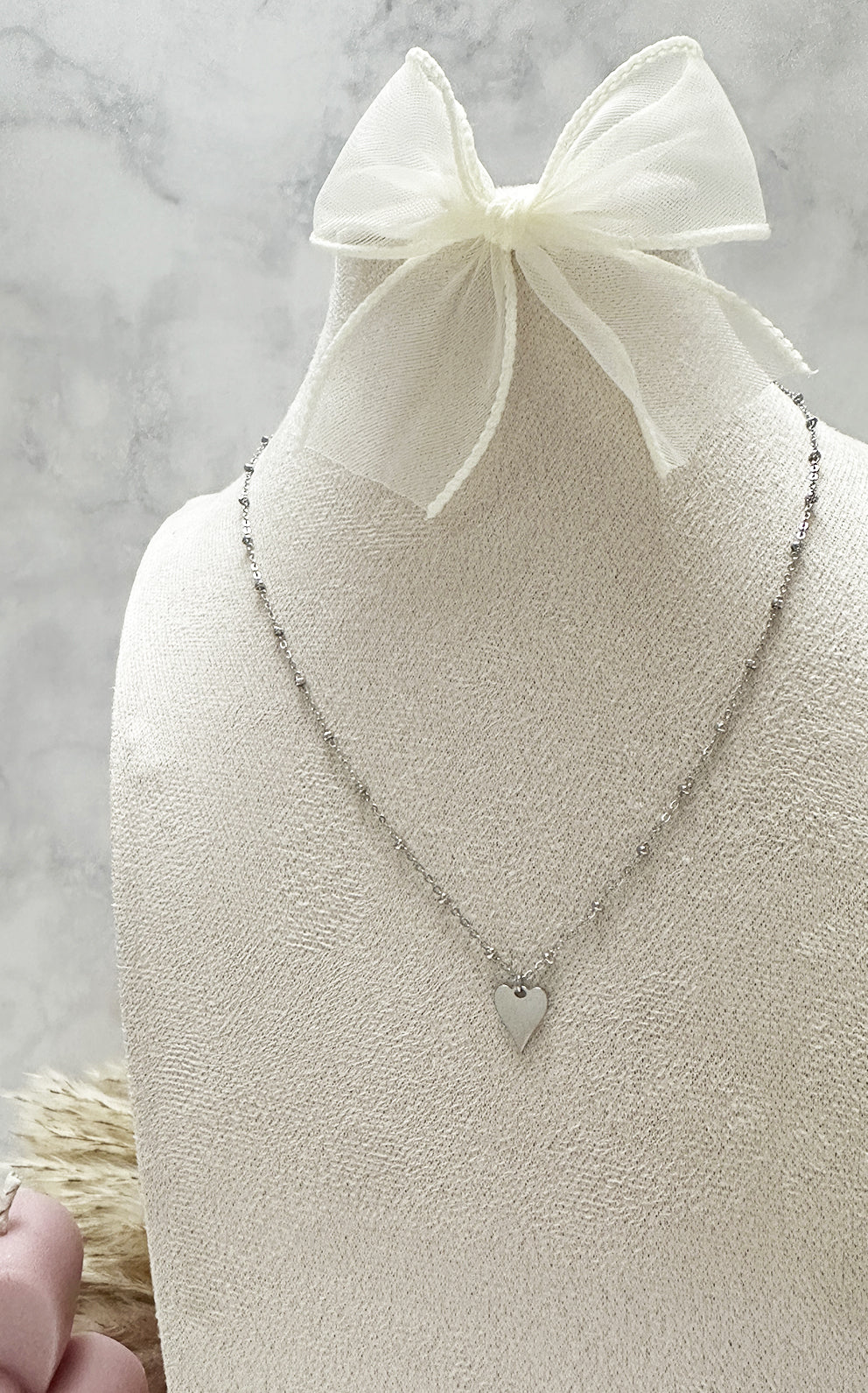 Classy Heart Halskette | Silber