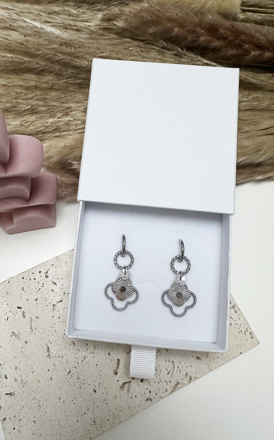 Clover Ohrhänger | Silber
