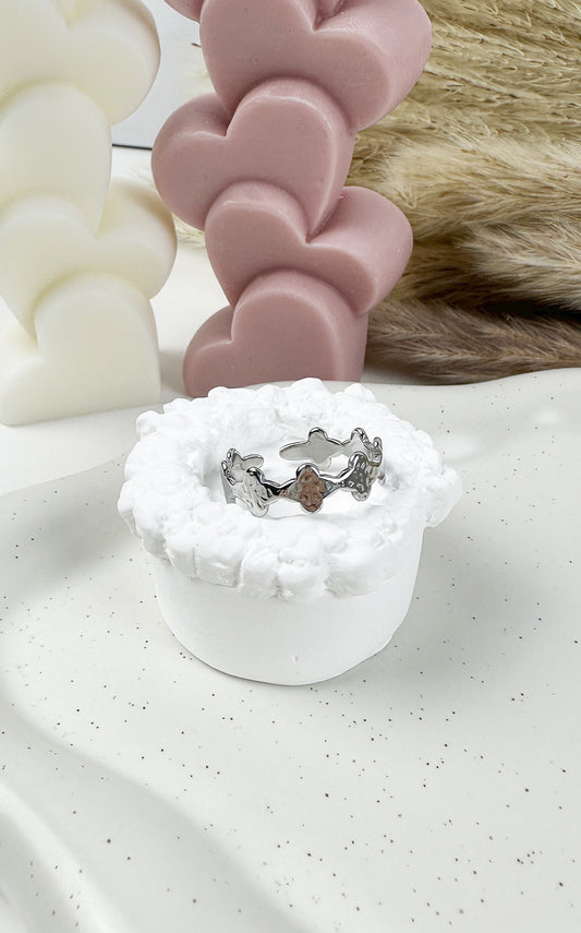 Clover Ring | Silber