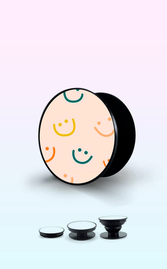 Colorful Smileys Handyhalterung