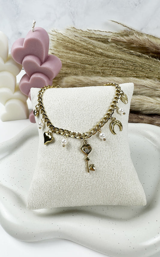 Dreamy Pearl Armband | Gold