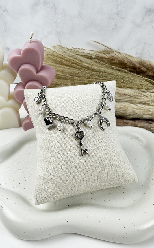 Dreamy Pearl Armband | Silber