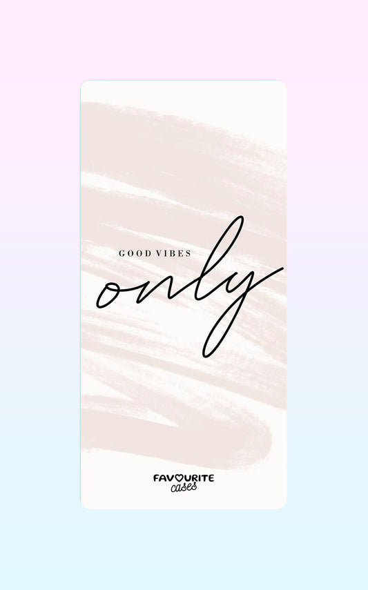 Good Vibes Only Handyhülle