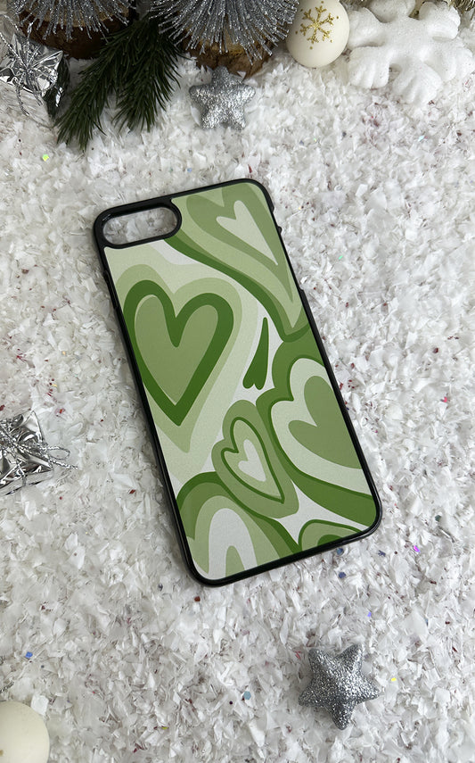 Green Hearts Handyhülle - für das Modell iPhone XS Max