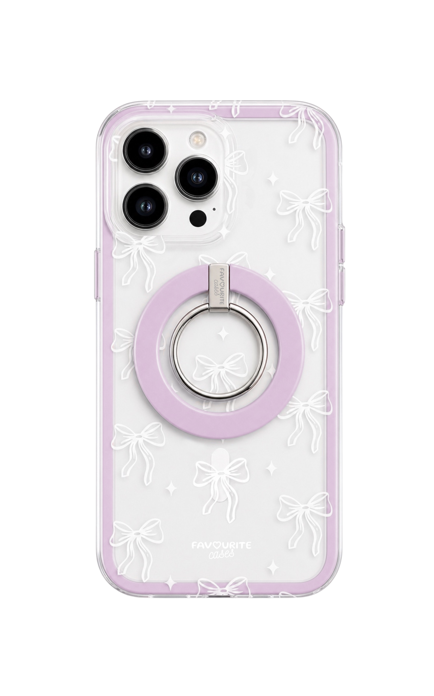 Flirty Bow - magnetische iPhone Handyhülle
