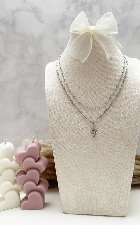 Loving Heart Halskette | Silber