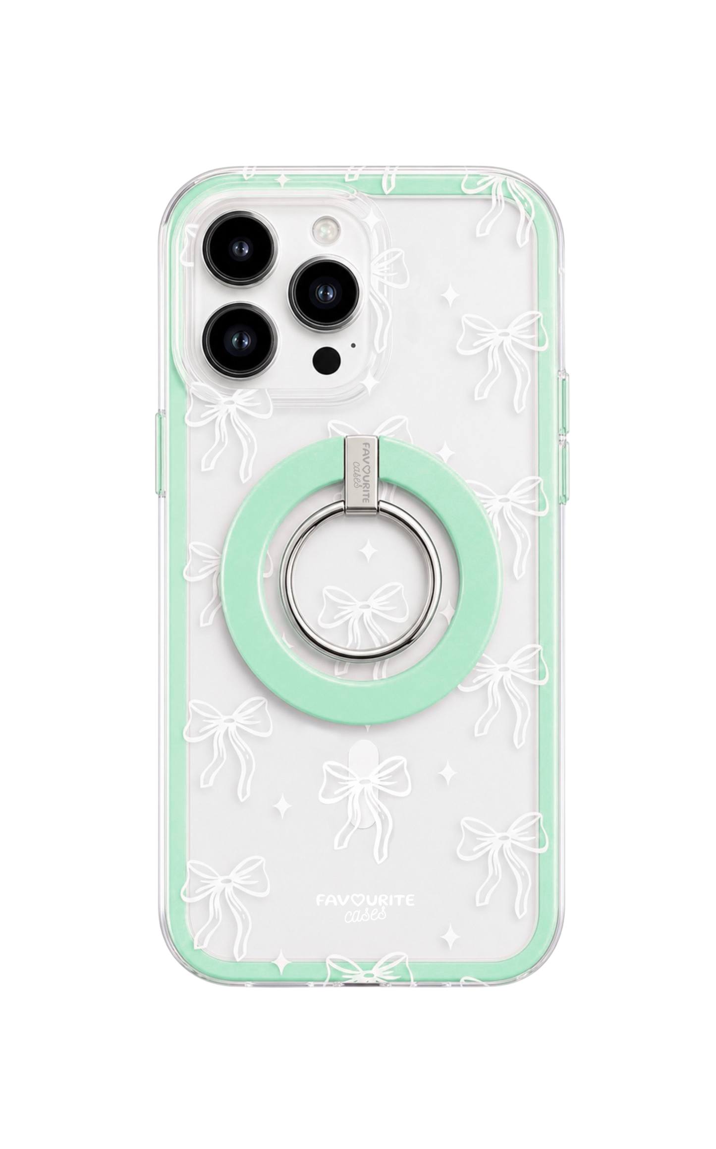 Flirty Bow - magnetische iPhone Handyhülle