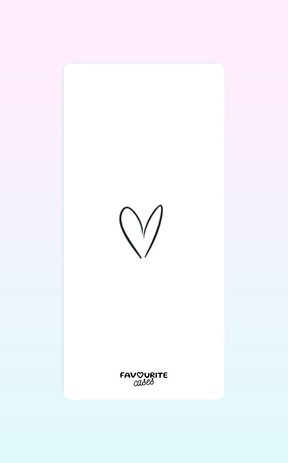 One Heart Handyhülle