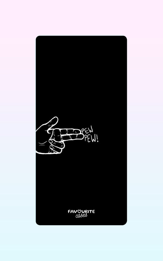 Pew Pew Handyhülle