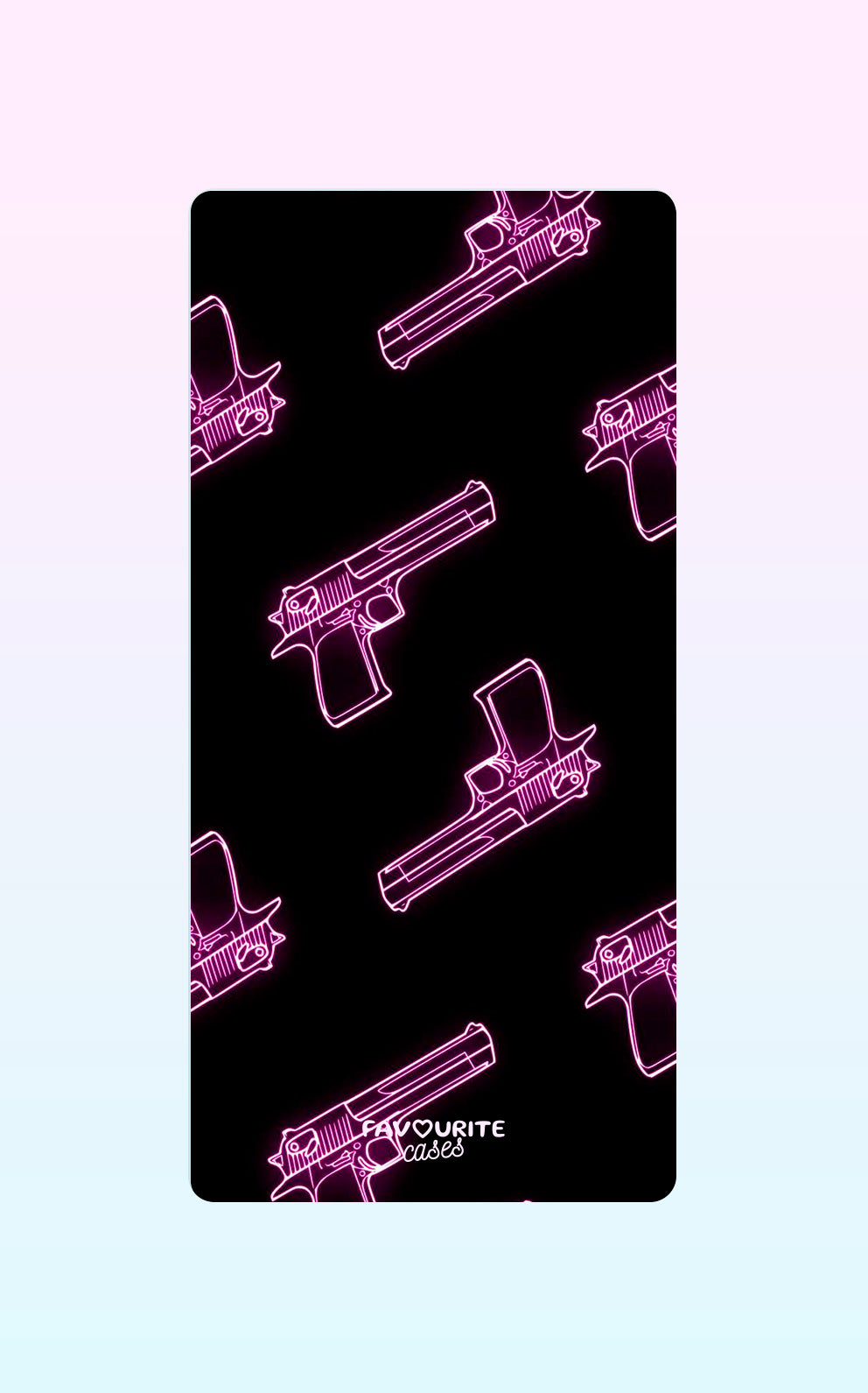 Pink Guns Handyhülle