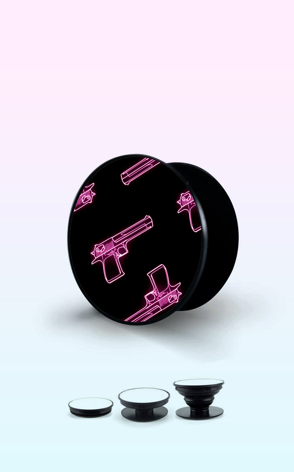 Pink Guns Handyhalterung