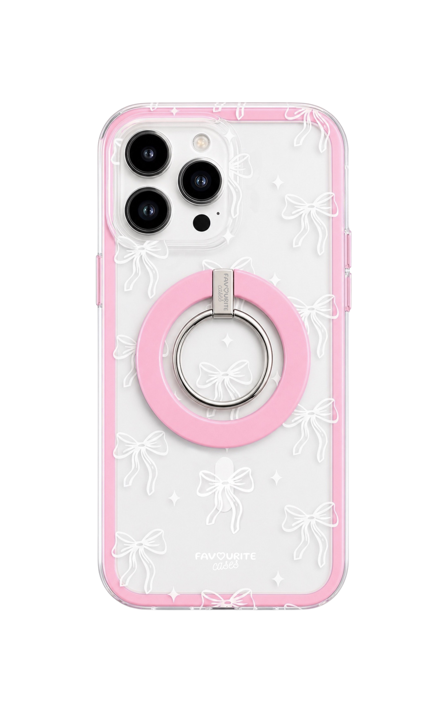 Flirty Bow - magnetische iPhone Handyhülle
