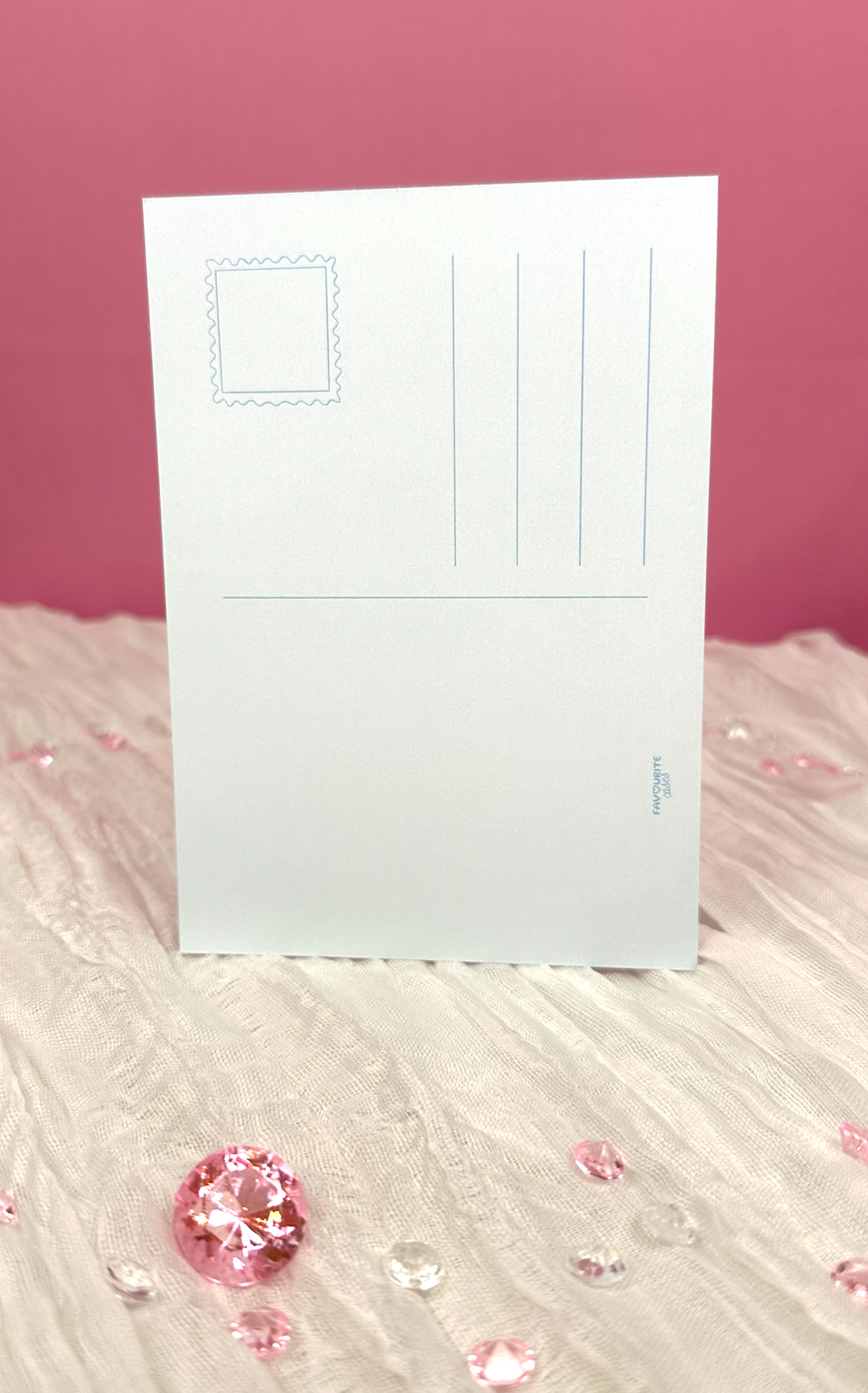Postkarte "A softer kind of pretty" - Flirty Bow Kollektion