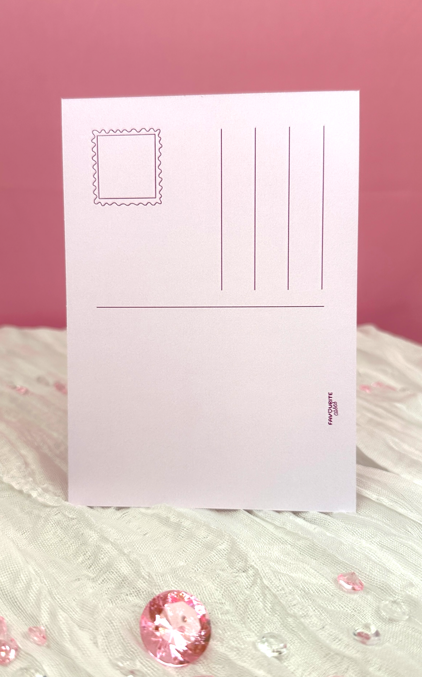 Postkarte "Choose yourself, always" - Flirty Bow Kollektion