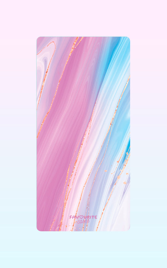 Purple And Blue Marble Handyhülle