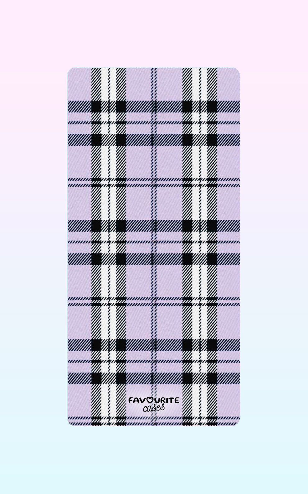 Purple Plaid Handyhülle