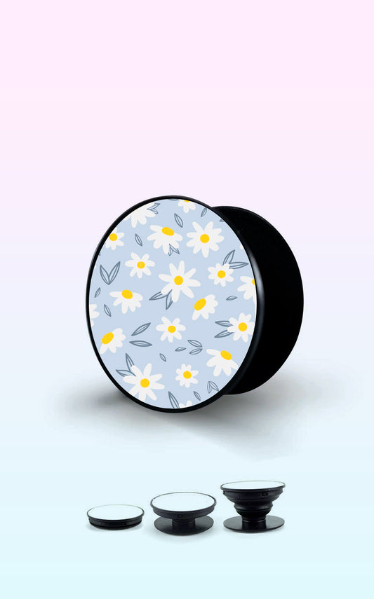 White Flowers Handyhalterung