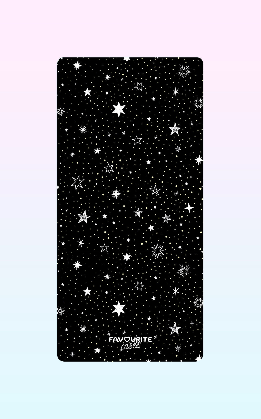 White Stars Handyhülle