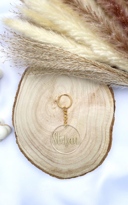 Acryl Schlüsselanhänger "Stefan"