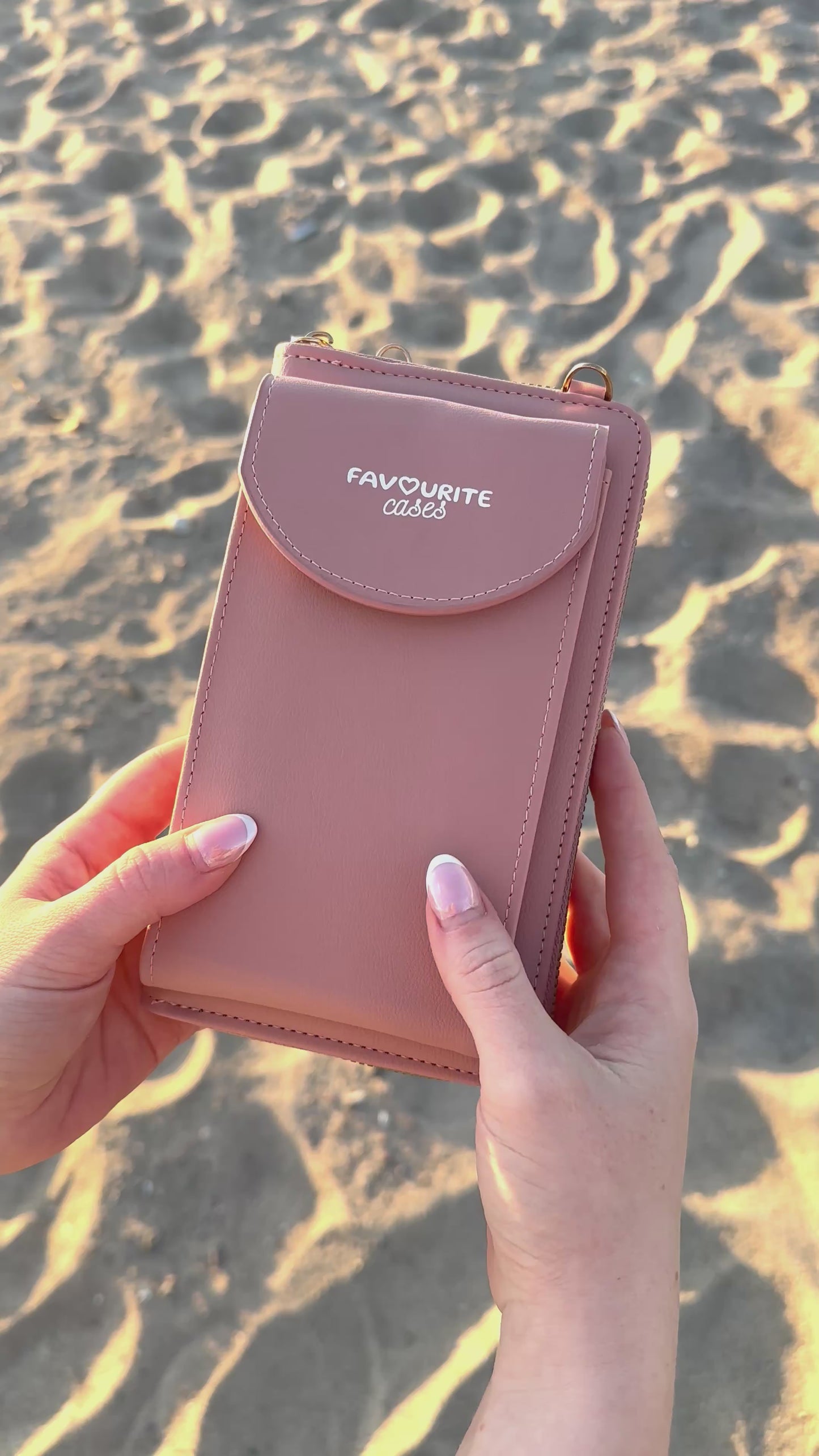 Handytasche zum Umhängen - Pink